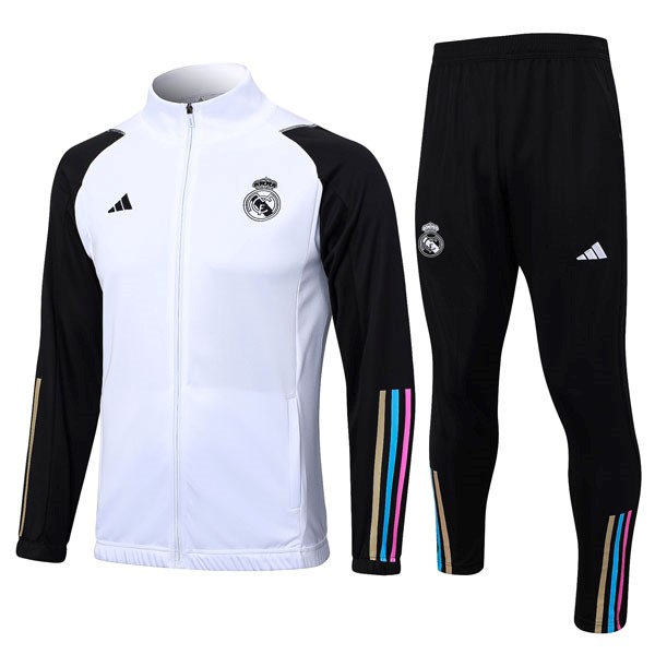 Trainingsanzug Real Madrid 2023-24 Weiß